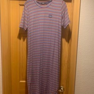 Long Stripe Obey soft dress size medium